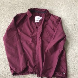 Herschel supply company voyage packable windbreaker coach jacket